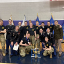 App ROTC poses with trophy